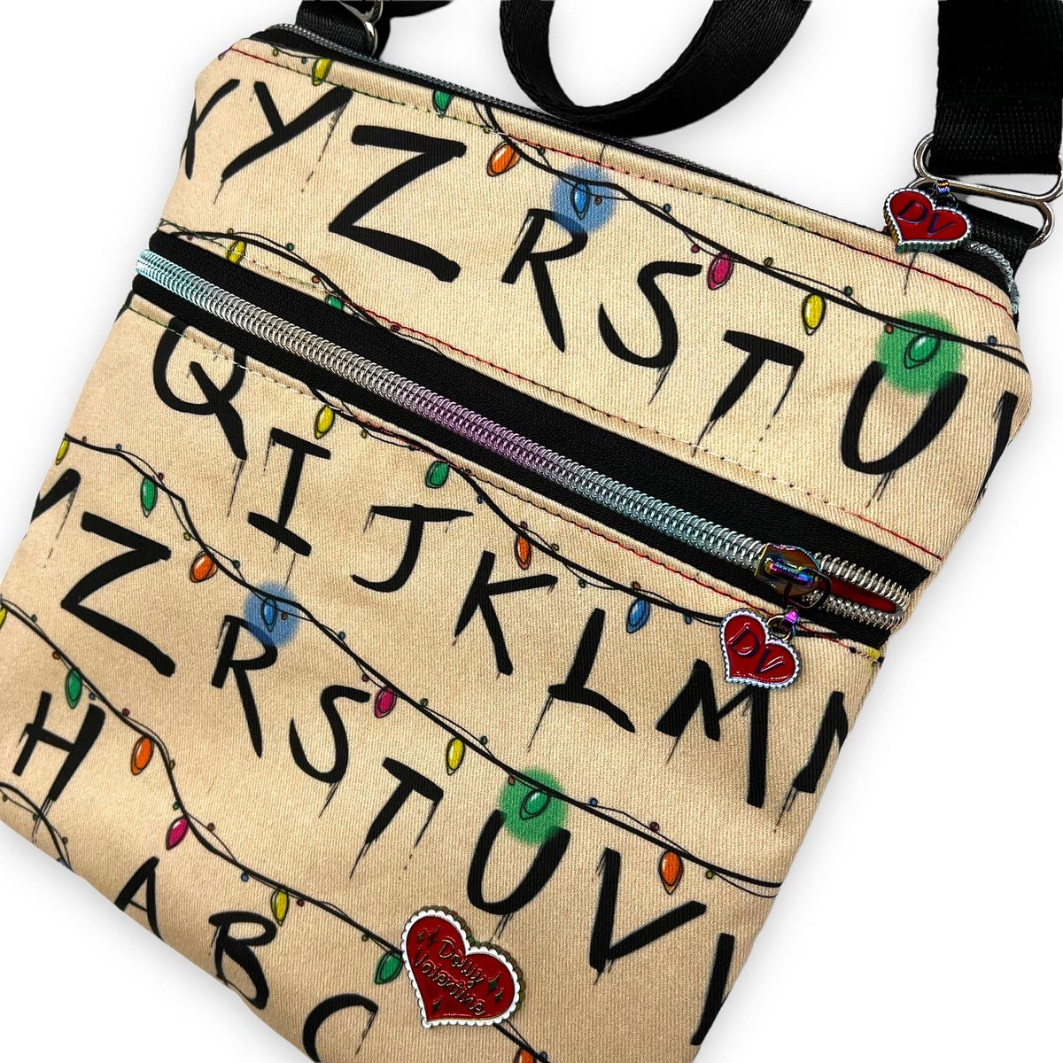 ★DE MERIEL★ Bonnie Canvas Bag Small_2Colors Mini Messenger Bag | Dolly Valentine