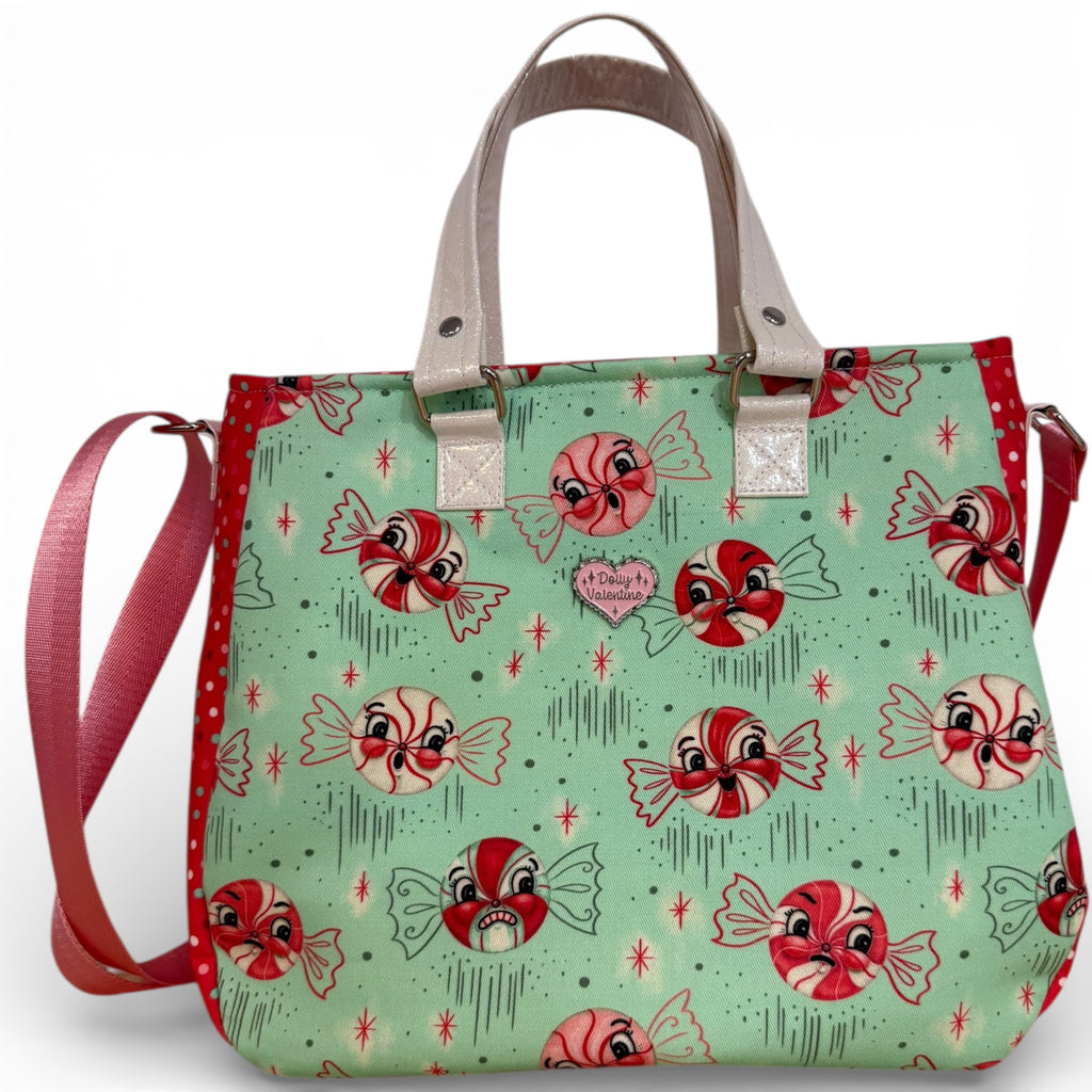 Johanna Parker Merry Mints Evelyn Bag | Handmade Retro Christmas