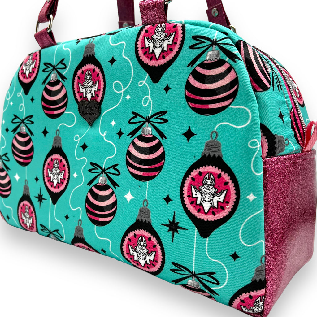 Deluxe Bowling Bag in Turquoise MCM Goth