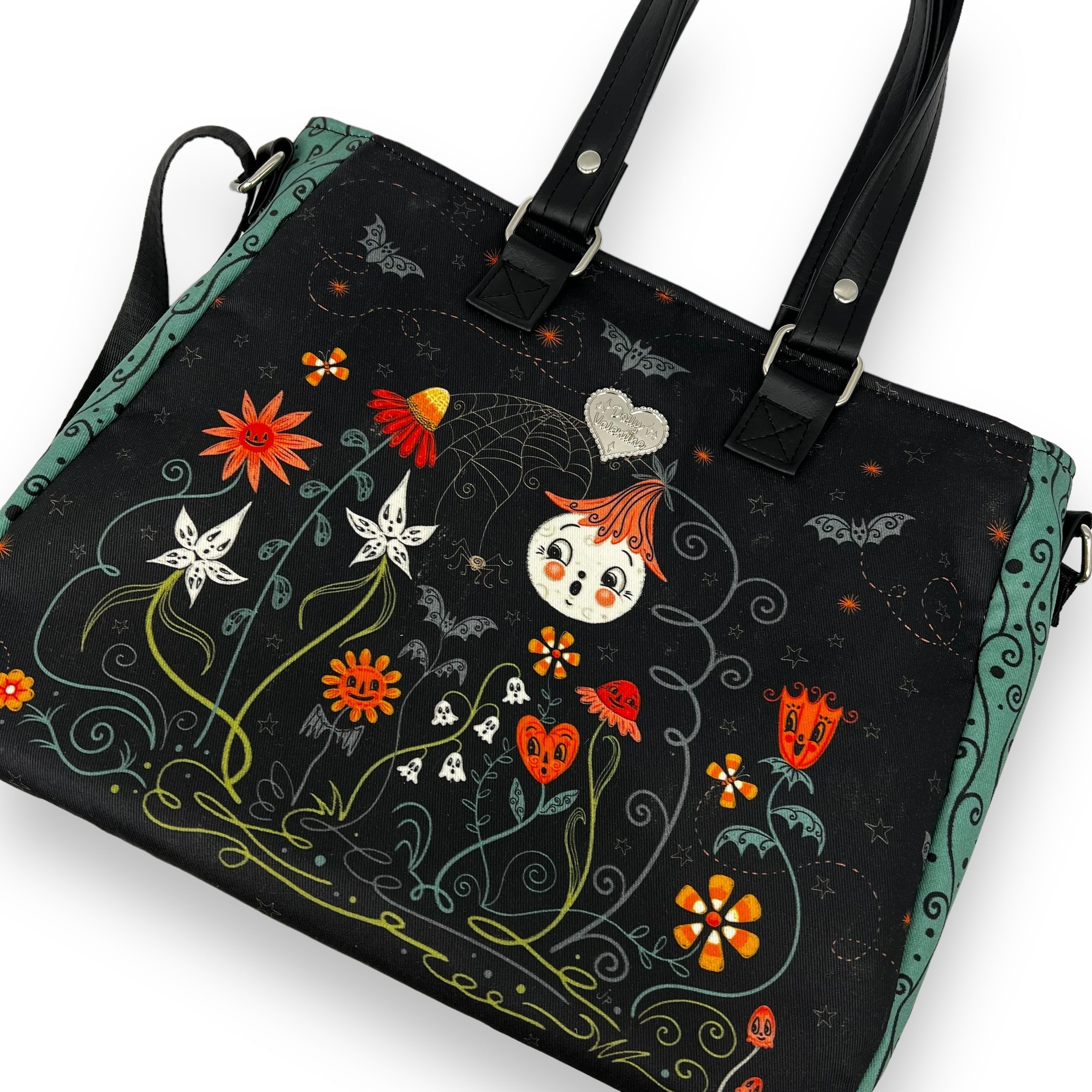 Spooky Luna Night Garden Evelyn Bag / Johanna Parker Collaboration