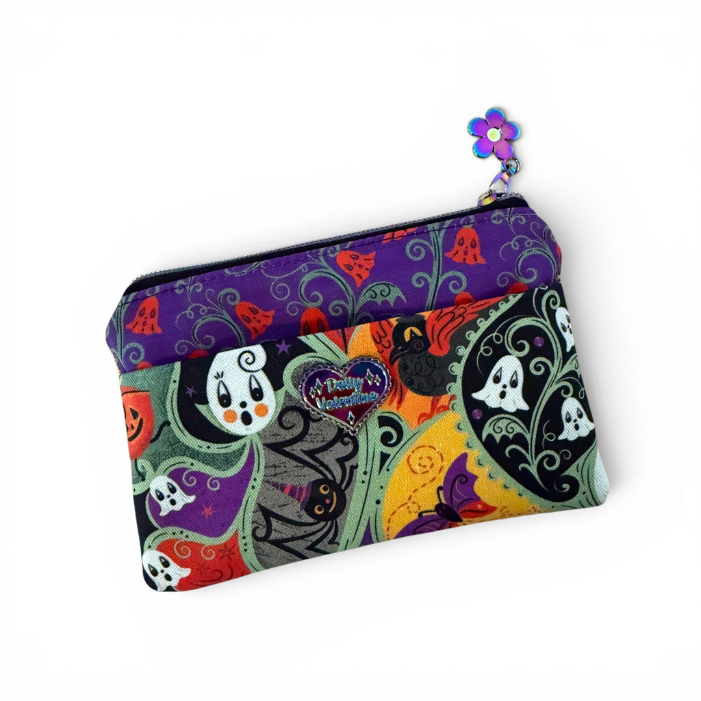 Spooky Sweets Patchwork Garden Coin Purse / Johanna Parker Haunted